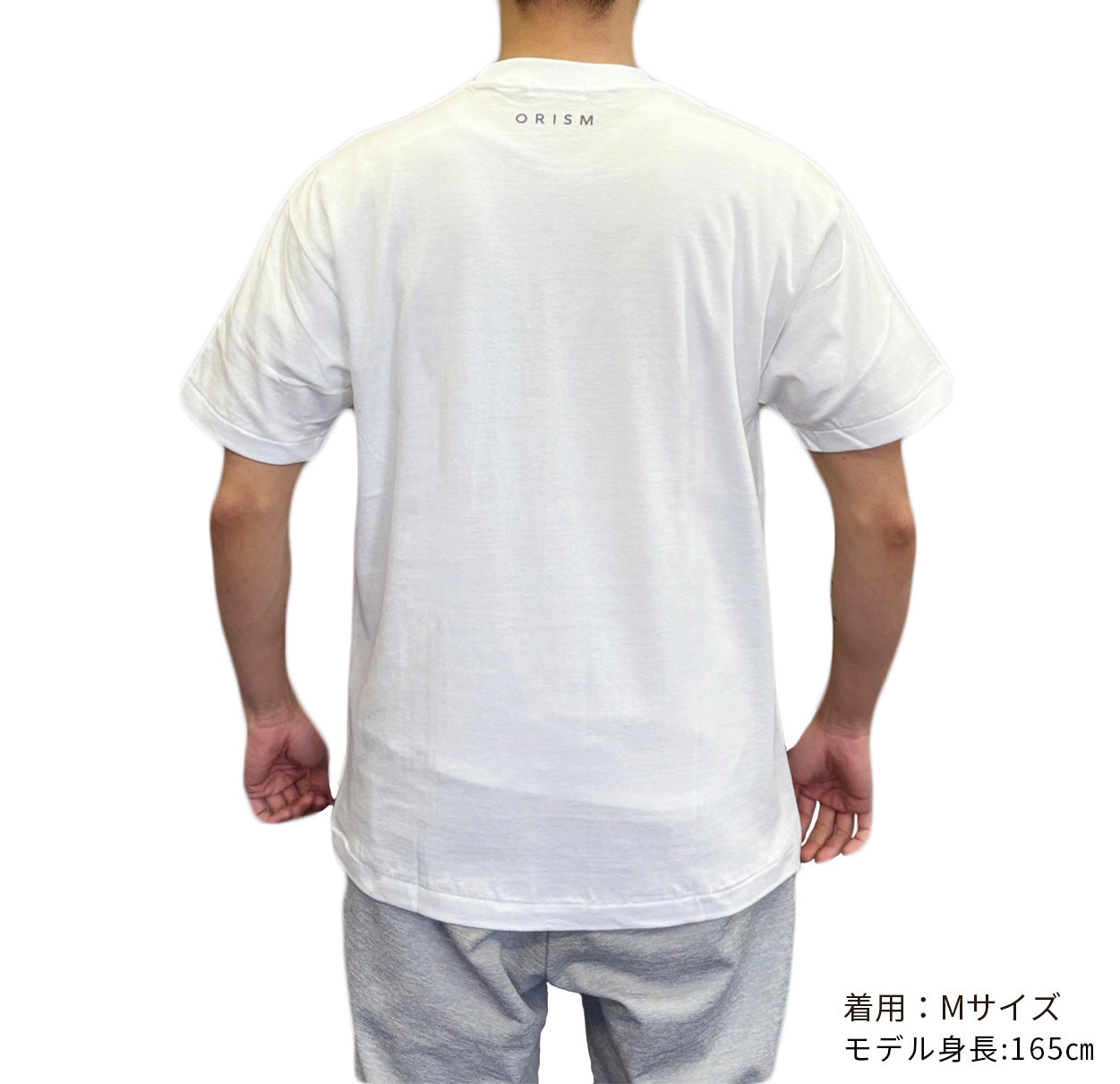 カラー献上柄入り日本製T-SHIRTS　白
